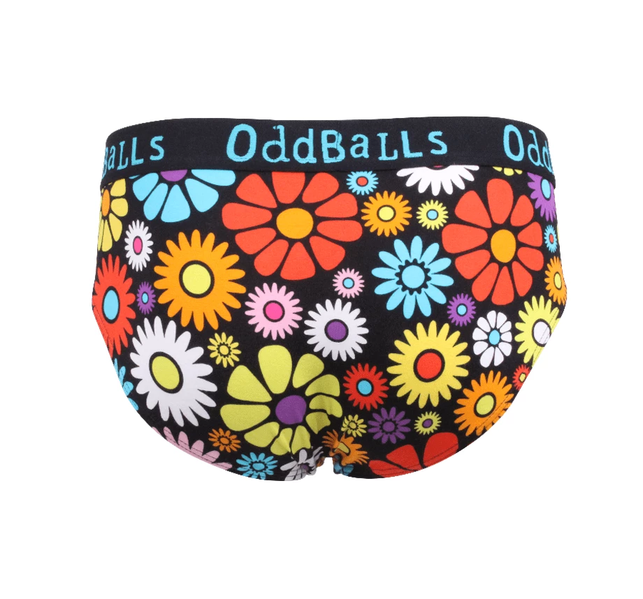 OddBalls Austin Flowers - Mens Briefs