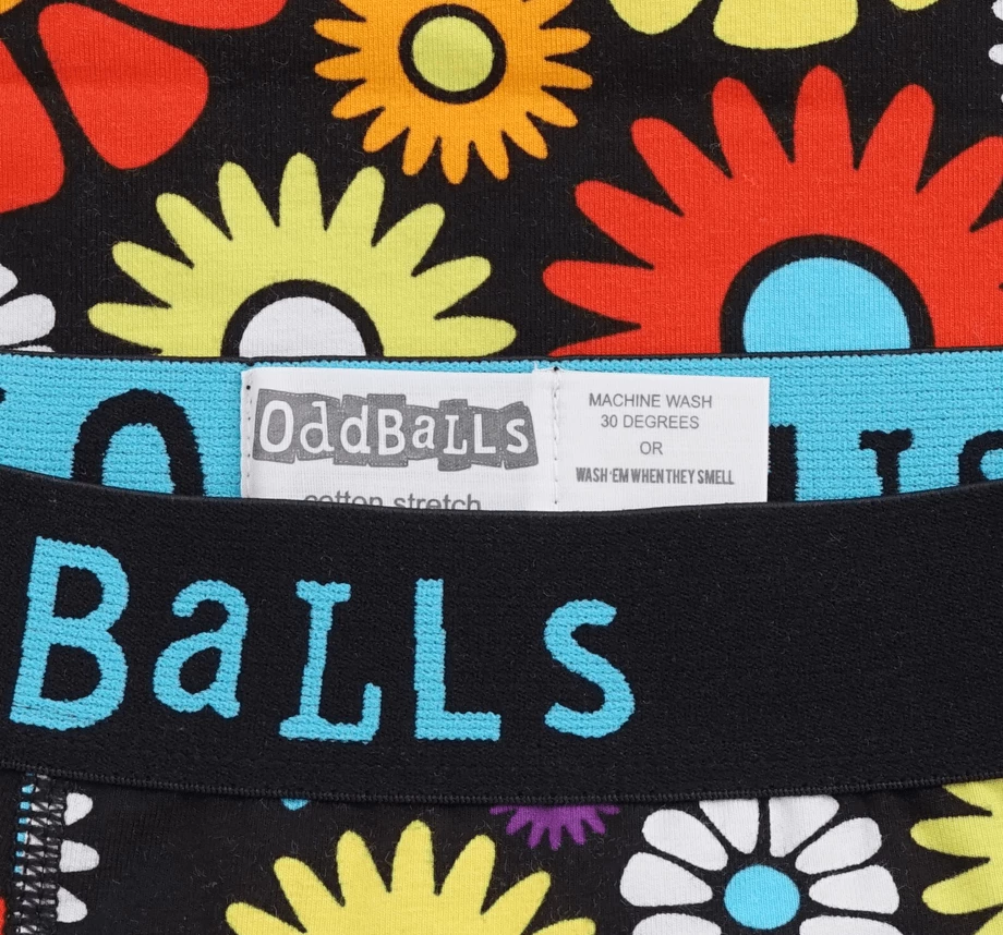 OddBalls Austin Flowers - Mens Briefs