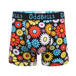 OddBalls Austin Flowers - Teen Boys Boxer Shorts