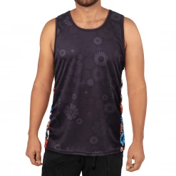 OddBalls Austin Flowers - Tech Fit - Running Vest Sportswear