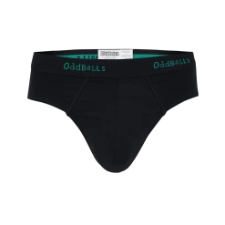 OddBalls Black & Green - Teen Boys Briefs