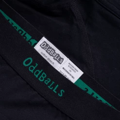 OddBalls Black & Green - Teen Boys Boxer Shorts