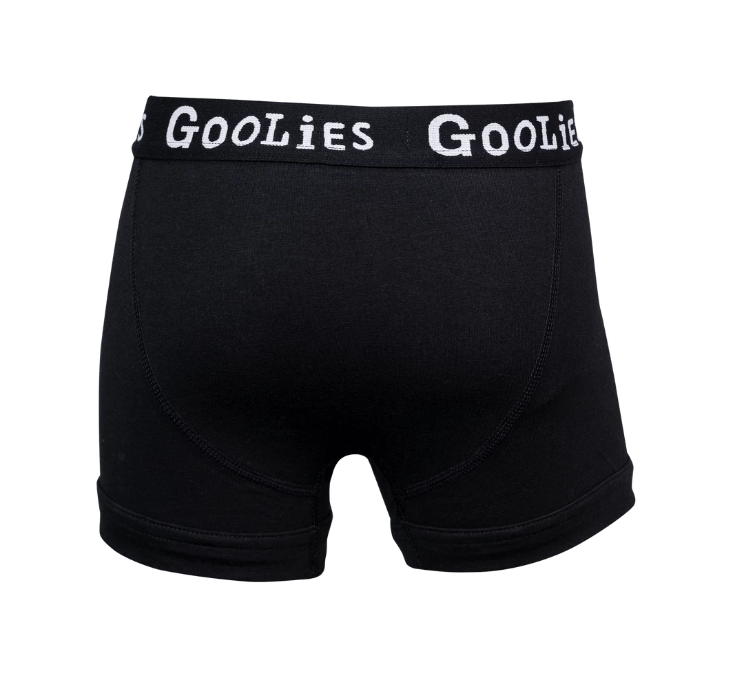 OddBalls Boys Boxer Shorts (Kids) Black & White - Kids Boxer Shorts - Goolies