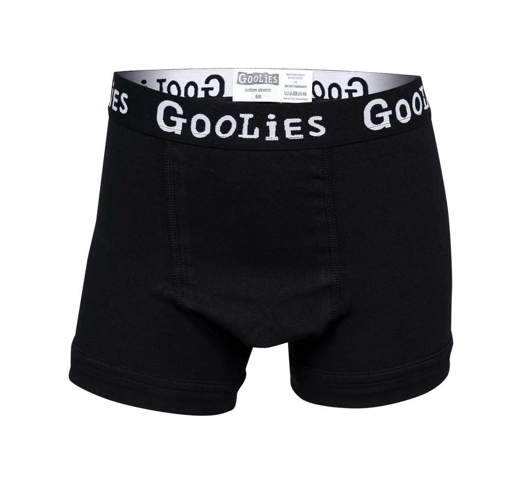 OddBalls Boys Boxer Shorts (Kids) Black & White - Kids Boxer Shorts - Goolies