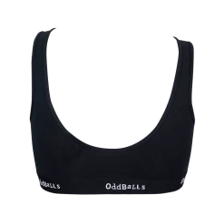 OddBalls Teen Girls Bralettes Black & White - Teen Girls Bralette