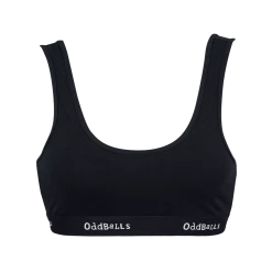 OddBalls Teen Girls Bralettes Black & White - Teen Girls Bralette