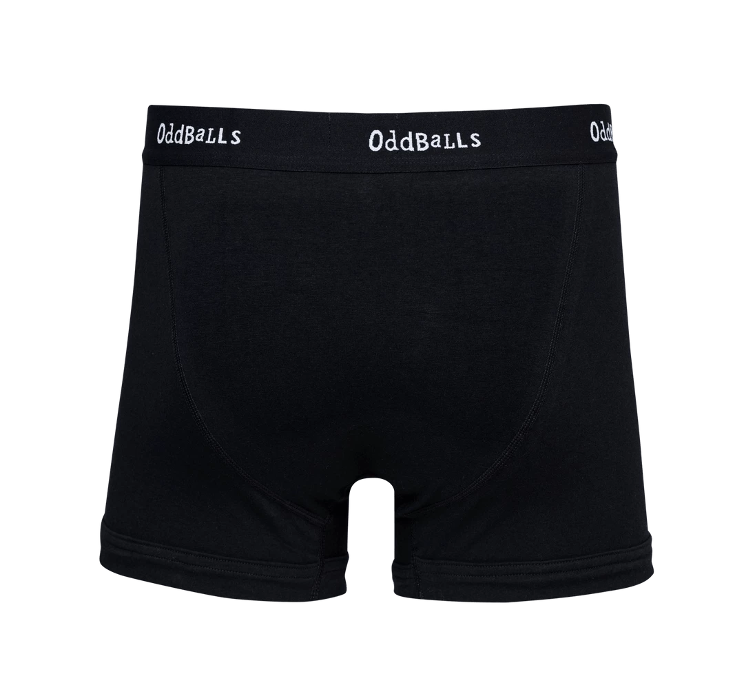 OddBalls Black & White - Teen Boys Boxer Shorts