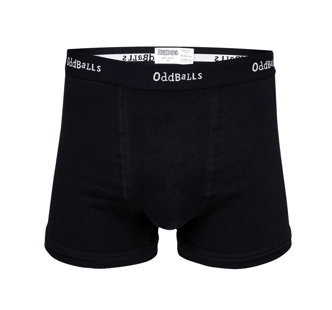 OddBalls Black & White - Mens Boxer Shorts