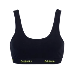 OddBalls Black & Lime - Teen Girls Bralette