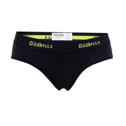 OddBalls Black & Lime - Teen Girls Briefs