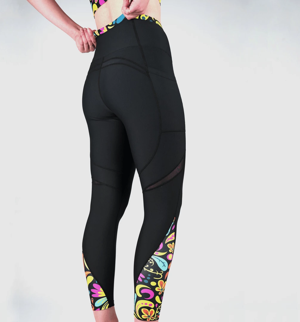 OddBalls Botanical - Leggings + Sports Bra Bundle