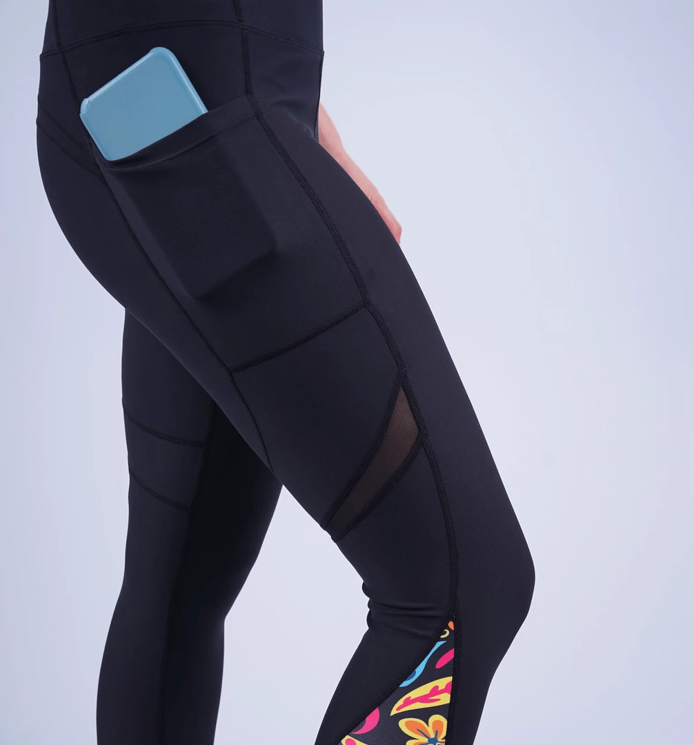 OddBalls Botanical - Leggings + Sports Bra Bundle