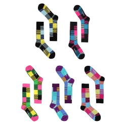 OddBalls Blocks Bundle - 5 Pack Sock Bundle Socks