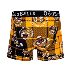OddBalls Castleford Tigers - Teen Boys Boxer Shorts