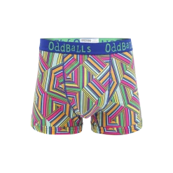 OddBalls Chameleon - Mens Boxer Shorts + Card Bundle