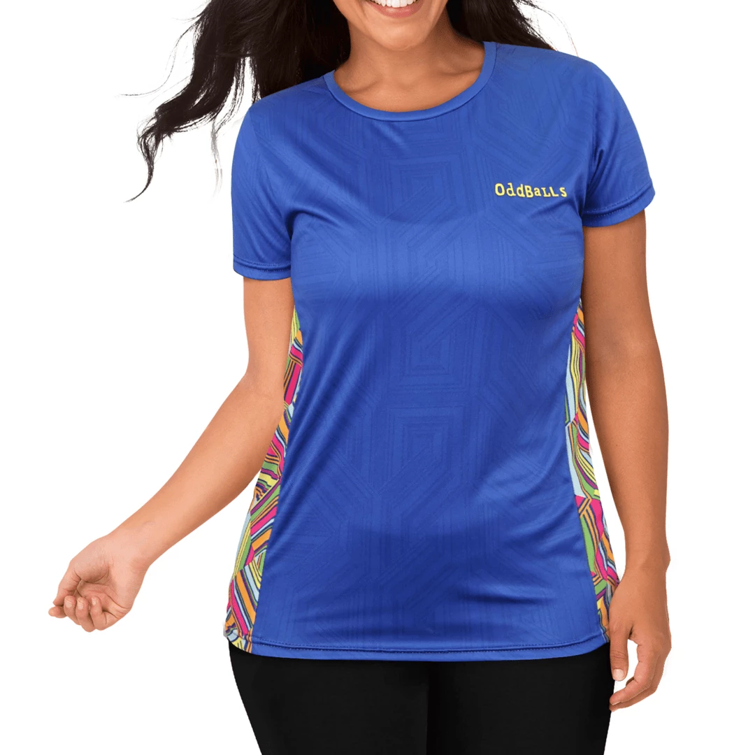 OddBalls Sportswear Chameleon - Tech Fit - Womens Training T-Shirt