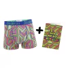 OddBalls Chameleon - Mens Boxer Shorts + Card Bundle
