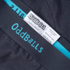 OddBalls Charcoal & Blue - Teen Girls Thong