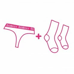 OddBalls Subscriptions CLASSIC Subscription - Ladies Thong & Socks Monthly Subscription