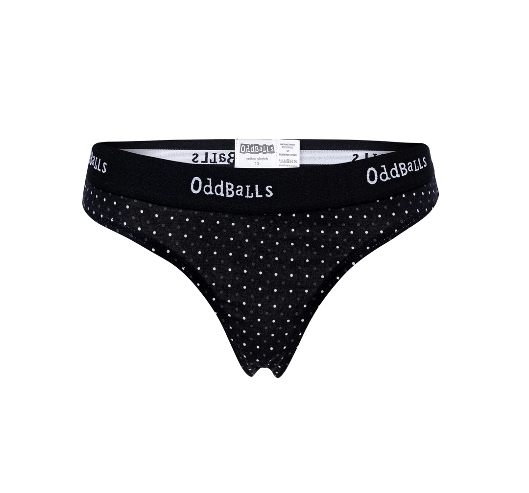 OddBalls Classic Polka Dot - Teen Girls Thong