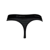 OddBalls Thongs Grey & Black Stripes - Ladies Thong