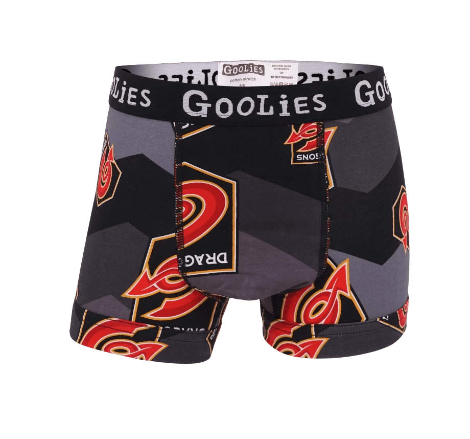 OddBalls Dragons - Black - Kids Boxer Shorts - Goolies Boys Boxer Shorts (Kids)