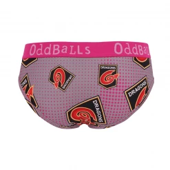 OddBalls Dragons - Pink - Teen Girls Briefs