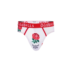 OddBalls England Rugby Union Bundle - Mens Briefs 2 Pack Bundle