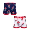 OddBalls England Rugby Union Bundle - Mens Boxer Shorts 2 Pack Bundle