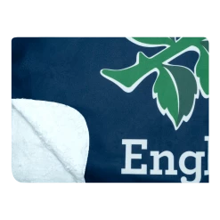 OddBalls England Rugby Navy - Classic - Luxury Sherpa Fleece Blanket