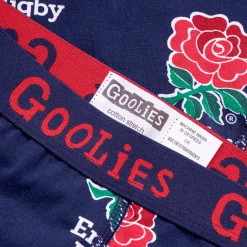 OddBalls Boys Boxer Shorts (Kids) England Rugby Navy - Kids Boxer Shorts - Goolies