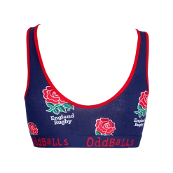 OddBalls England Rugby Navy - Teen Girls Bralette Teen Girls Bralettes