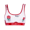 OddBalls Bralettes England Rugby White - Ladies Bralette