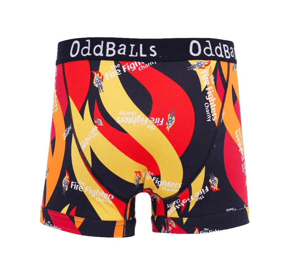 OddBalls The Fire Fighters Charity - Teen Boys Boxer Shorts