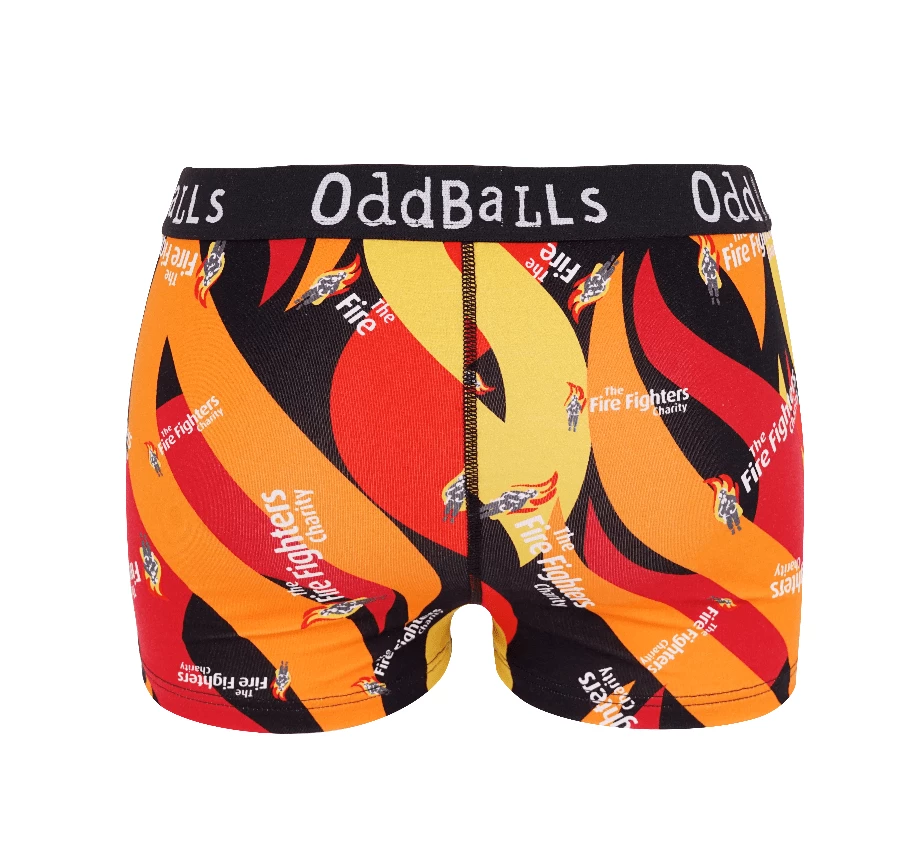 OddBalls The Fire Fighters Charity - Teen Girls Boxers
