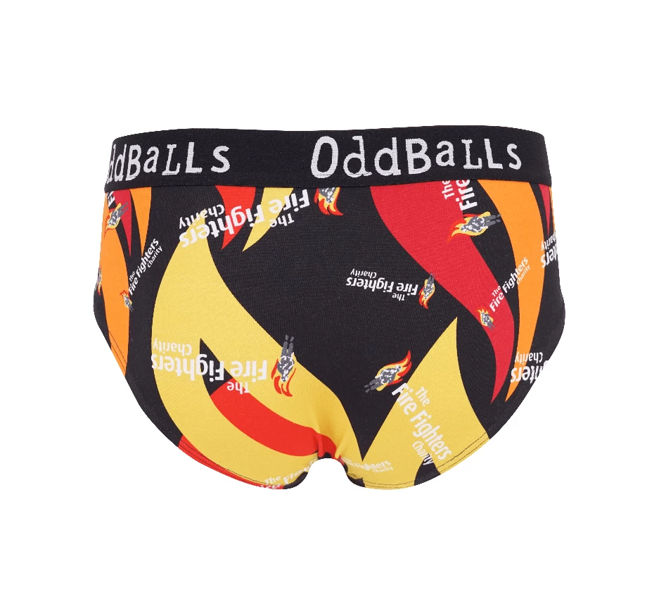OddBalls The Fire Fighters Charity - Teen Boys Briefs