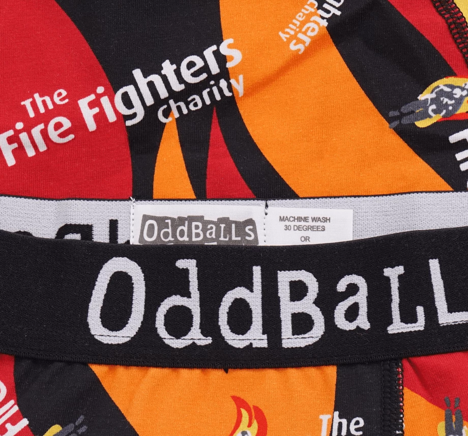OddBalls The Fire Fighters Charity - Teen Boys Briefs
