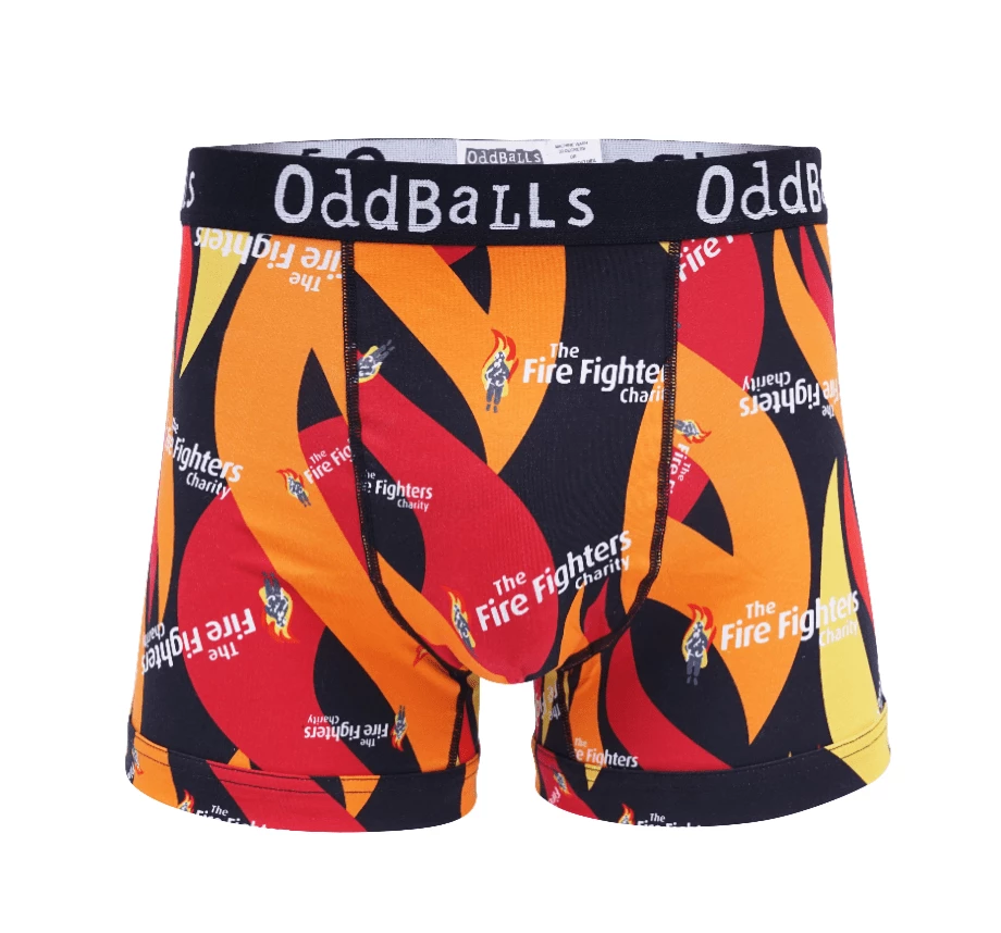OddBalls The Fire Fighters Charity - Teen Boys Boxer Shorts