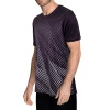 OddBalls Sportswear Zig Zag - Black / Grey - Flex Fit - Mens Training T-Shirt