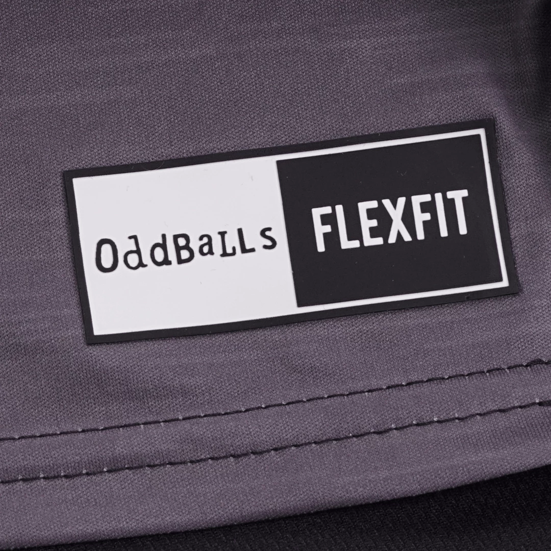 OddBalls Black - Gradient - Flex Fit - Mens Training T-Shirt Sportswear