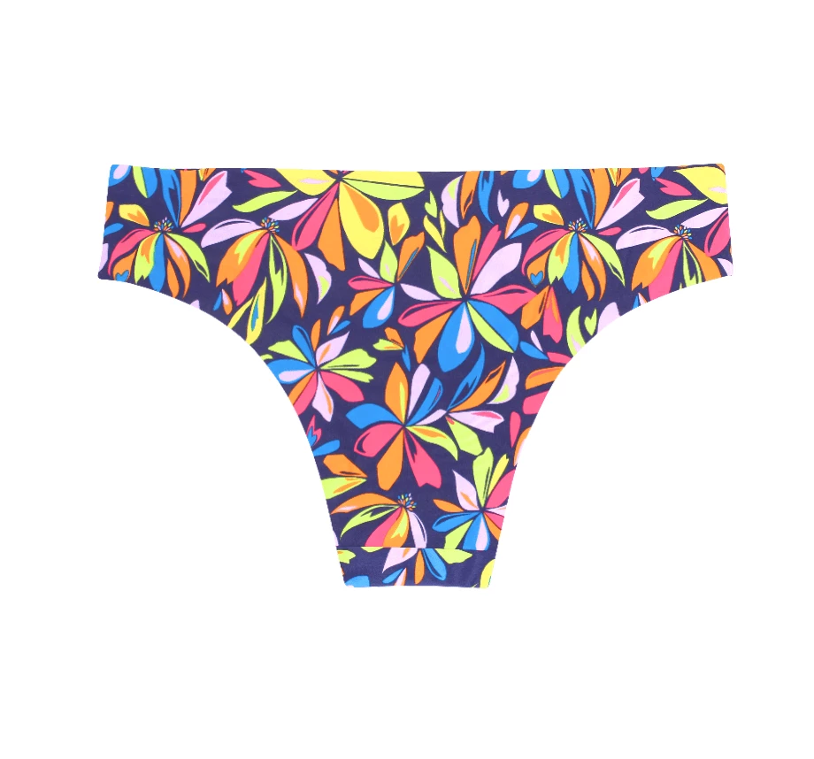 OddBalls Flower Power - Teen Girls Seamless Brazilian Briefs