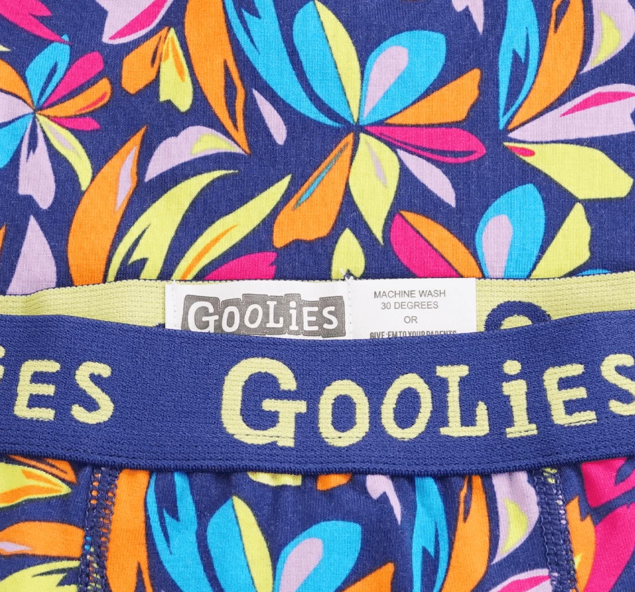 OddBalls Boys Boxer Shorts (Kids) Flower Power - Kids Boxer Shorts - Goolies