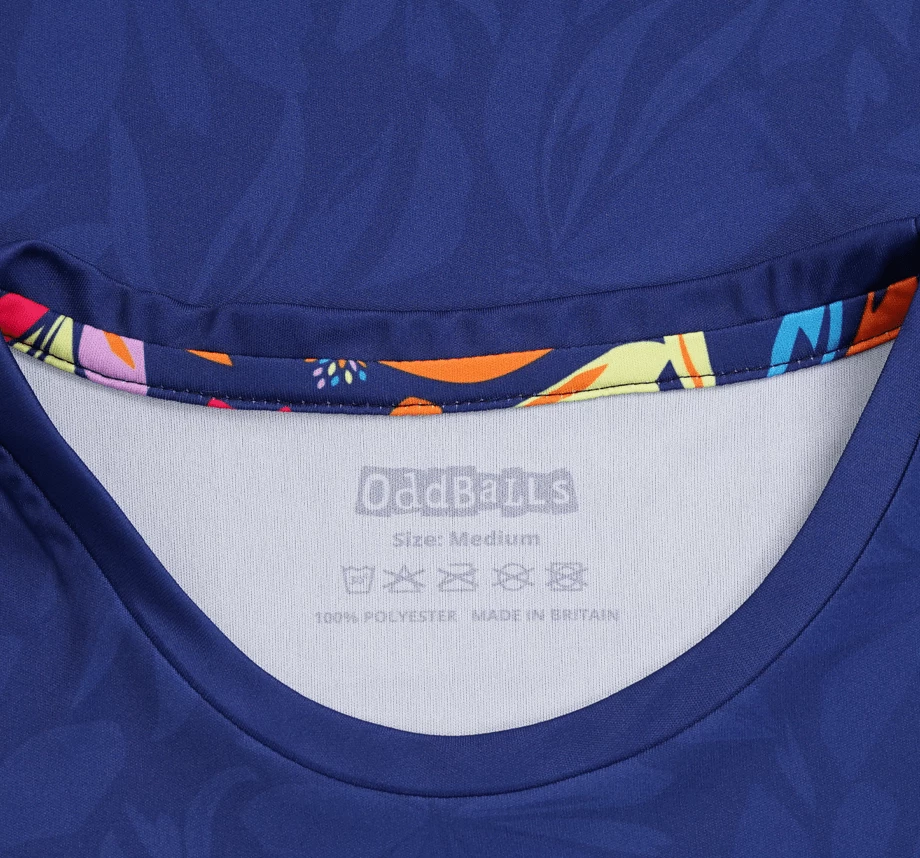 OddBalls Sportswear Flower Power - Tech Fit - Mens Training T-Shirt