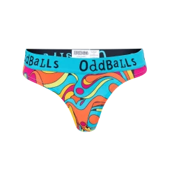 OddBalls Teen Girls Thongs Fruit Salad - Teen Girls Thong