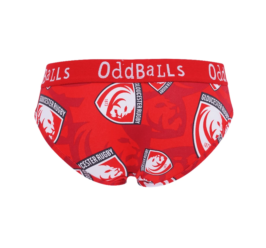 OddBalls Gloucester - Red - Teen Girls Briefs