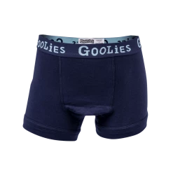 OddBalls Navy & Mint - Kids Boxer Shorts - Goolies