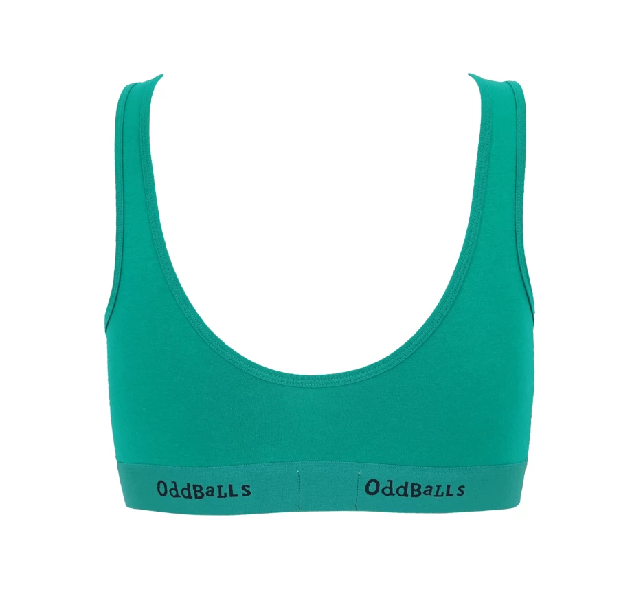 OddBalls Teen Girls Bralettes Green & Black - Teen Girls Bralette