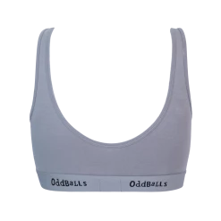 OddBalls Grey & Black - Teen Girls Bralette Teen Girls Bralettes