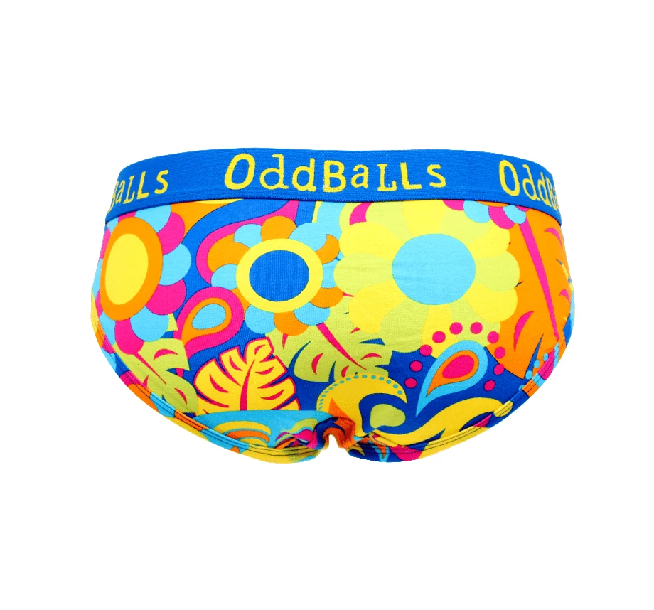 OddBalls Hippy Jungle - Teen Girls Briefs