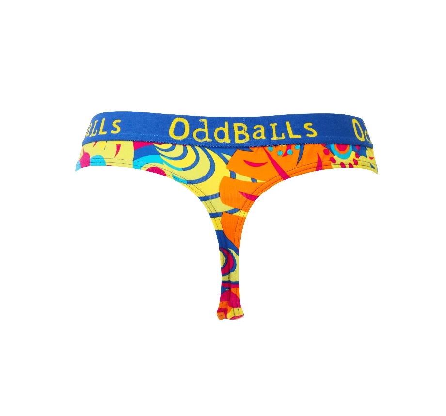 OddBalls Hippy Jungle - Teen Girls Thong Teen Girls Thongs